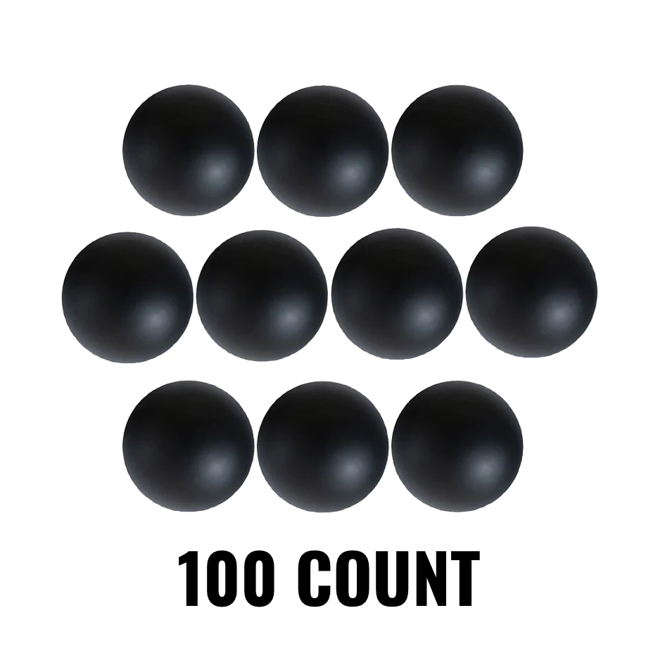 DEFENSE INNOVATION .68 CAL HARD PVC/NYLON HEAVY IMPACT ROUNDS (BAG OF 20, 100 OR BAG OF 500)