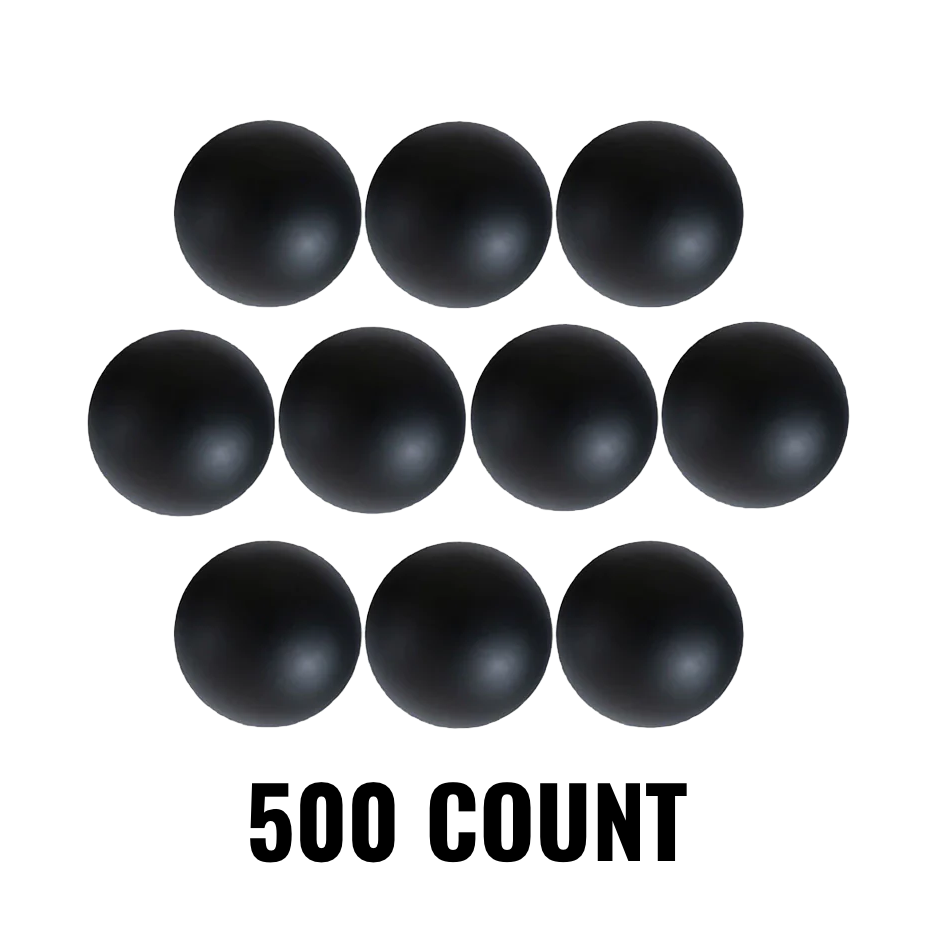 DEFENSE INNOVATION .68 CAL HARD PVC/NYLON HEAVY IMPACT ROUNDS (BAG OF 20, 100 OR BAG OF 500)