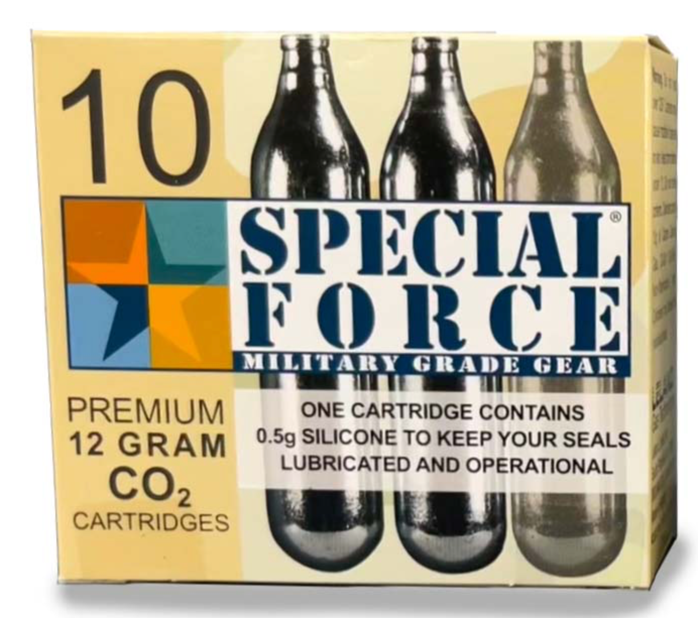 LELAND SPECIAL FORCE 10CT 12G CO2 CARTRTIDGES
