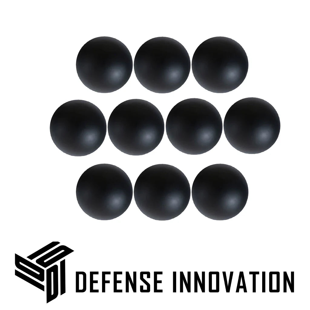 DEFENSE INNOVATION .68 CAL HARD PVC/NYLON HEAVY IMPACT ROUNDS (BAG OF 20, 100 OR BAG OF 500)
